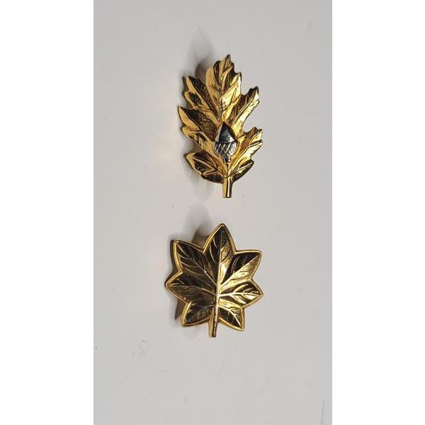 (2) 10K Gold Filled U.S Military Insignia Pins - Total Weight: 5.4g