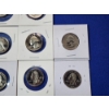 Image 4 : x18 Assorted Clad Proof Washington Quarters FV: $4.50
