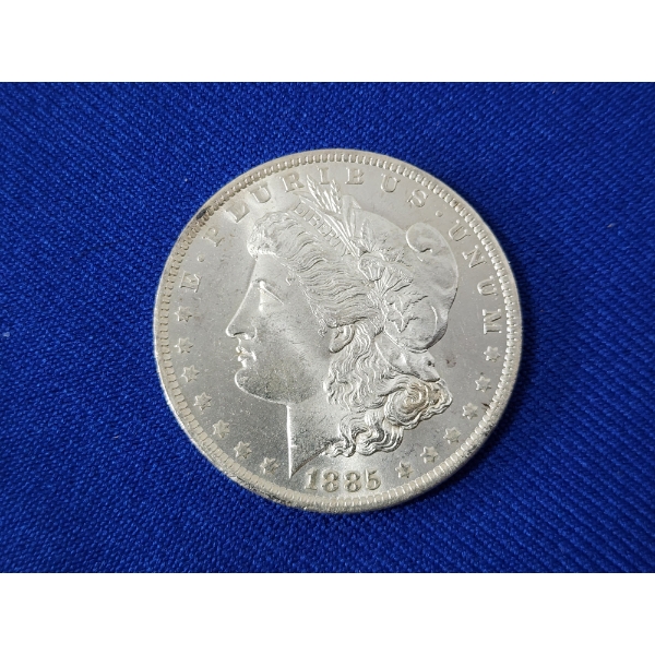1885-O 90% Silver Morgan Dollar