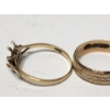 Image 4 : 4 - 10K Gold Rings: Sizes: 9 / 6.5 / 5.5 / 3.5 Total Weight: 9.2g