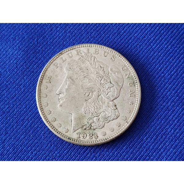 1921 90% Silver Morgan Dollar
