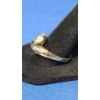 Image 2 : Vintage 14K Gold Diamond Bypass Ring - Size 10 - Weight: 4.0g