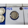 Image 6 : x9 Assorted U.S. Nickels Including Assorted Year Jefferson and Buffalo