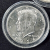 Image 4 : Three 90% Silver United States 1964 Kennedy Half Dollars in AU Condition ~ $1.50 Face Value