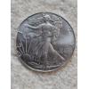 Image 1 : "2025" American 1 Oz Fine Silver Eagle - Type 2 -  Uncirculated 1 Oz Silver Round Fresh From Mint!