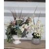 Image 6 : Two Excellent Condition Faux Planters Over 33'' Tall!