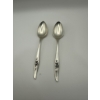 Image 1 : Oneida Heirloom Sterling Silver Spoons - 61.8 Grams