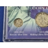 Image 2 : "The Liberty Coin Collection" - 1936 Silver Dime, 1935 Silver Half Dollar, 2001 New York Quarter