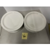 Image 2 : RESTAURANTEURS - Heavy Duty 11" Porcelain Dining Plates - 16 Count