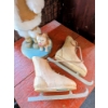 Image 2 : Cool 14" Eskimo Nutcracker & Wooden Ice Skates