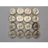 Image 1 : $4.00 Face Value of Assorted Years U.S. 90% Silver Quarters 