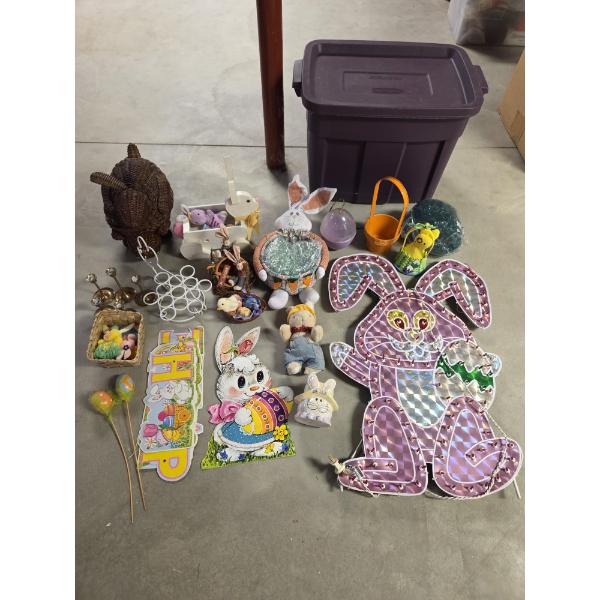 *Pick Up At Mantua Home-No Shipping Available* Large Fabulous Collection Of Easter Items & Decor Inc