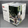 Image 3 : New in Box - Keter Go Bar in Cream and Red - Portable Outdoor Bar for Parties