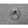 Image 6 : Stunning Platinum Ring Ft. Lighter Clear Stone - Weighs 4 Grams - About Size 6.5