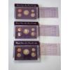 Image 1 : x3 United States Mint Proof Sets: 1990, 1991, 1992 With Original Packaging & CoA