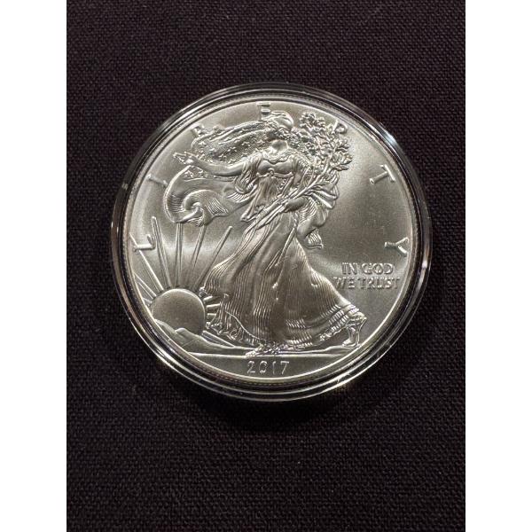 2017 United States American Eagle 1 Troy Oz .999 Fine Silver Coin - Mint Condition