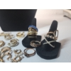 Image 3 : Nice Assortment of Gold-Tone Jewelry: Lots of Rings, Earrings, 3 Necklaces 