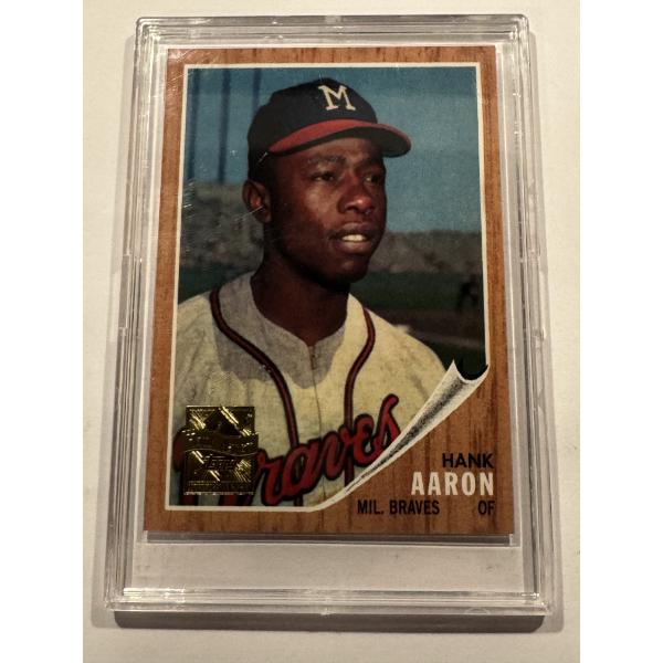1999 Topps Archives Hank Aaron Braves Baseball Card - High Grade Card
