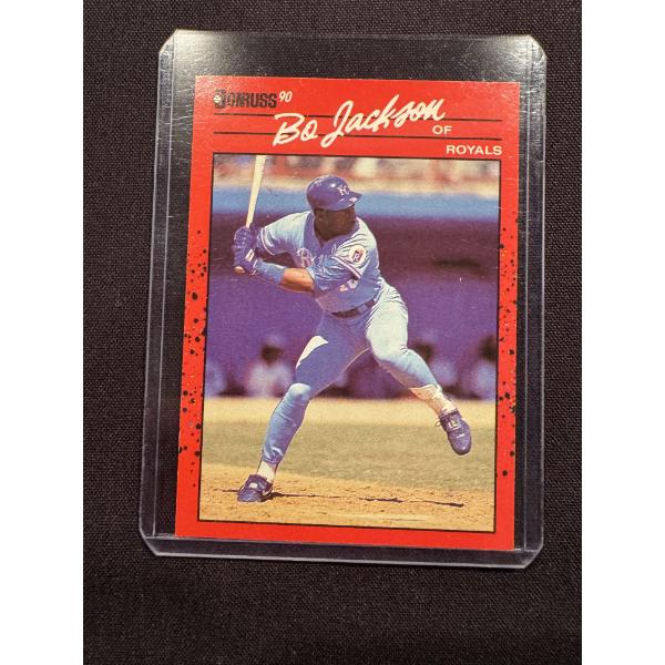 1990 Donruss Bo Jackson Baseball Card - Excellent Condition