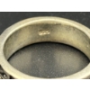 Image 3 : SSterling Silver Ring with Intricate Details - Size 6.5 - 4.9 Grams