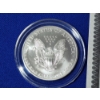 Image 3 : 1999 Uncirculated American Silver Eagle 1 oz .999 Fine Silver Colorized in Capsule w/ COA