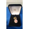 Image 19 : Sterling Silver Franklin Mint Hail Mary Pendant/Necklace W Diamonds, Sterling Ring & Turquoise Ring