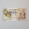 Image 1 : Falun Gong Practice Coupon Specimen Overprint on UK Novelty Banknote 