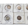 Image 6 : x17 Assorted Years 90% Silver Mercury Dimes FV: $1.70