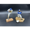 Image 2 : Baseball Figurines Nolan Ryan Cooperstown Series 1 - Hank Aaron - both about 6 inches