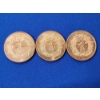 Image 2 : Lot of (3) Christmas Theme 1 oz .999 Fine Copper Rounds in Excellent Condition