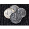 Image 1 : $2.00 Face Value In Assorted 90% Silver United States Kennedy & Walking Liberty Half Dollars!