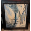 Image 1 : Snow Painting, And 2 Vintage Mirrors