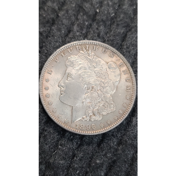 1896 90% Silver Morgan Dollar 