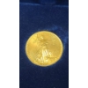 Image 2 : 1999 $10 1/4 Oz Gold Eagle Coin In Original Box