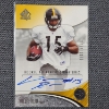 Image 3 : Four Assorted Numbered & Autographed Football Trading Cards Including Game Used Jersey Patch Card!