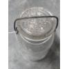 Image 4 :  Excellent Condition, Eight 8'' Glass Jars With With Wire Bails & Glass Lids