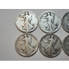 Image 2 : Assorted Years Silver Walking Liberty Half Dollars Face Value: $3.00