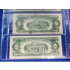 Image 5 : Lot of (4) United States Red Seal $2 Notes: 1928-G, x2 1953, 1963