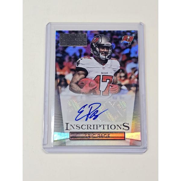2014 Panini Inscriptions Hot Rookies Autograph Football Card - Eric Page #I-EP - Mint Condition!
