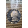 Image 2 : 1979-S Washington Proof Clad Quarter on American Historic Society Display Card- FV: $0.25