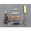 Image 1 : Lot of 8 Assorted Vintage Pocket & Keychain Knives