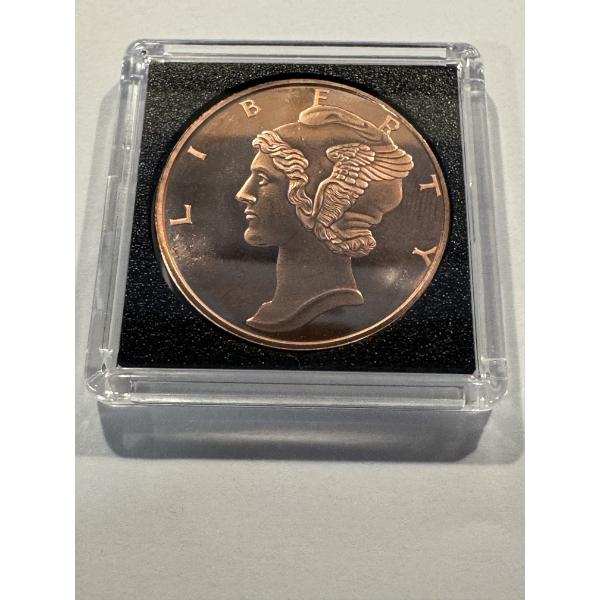 Limited Edition Mercury Dime Retro One Ounce .999 Fine Pure Copper Coin - Exceptional Coin
