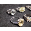 Image 4 : Gorgeous Sterling Silver Rings Ft. Topaz, Sapphire & More - Weighing Total of 17.1 Grams