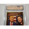 Image 2 : Limited Run - Special Edition - Donald Trump 47th President & Elon Musk Card Graded Trump 10