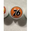 Image 3 : 3 - Vintage Gas & Oil Advertising One Inch Shooter Marbles - Shell, Union 76 & Fina - Mint Condition