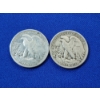 Image 2 : 2 - 90% Silver Walking Liberty Half Dollars: 1934 & 1943