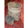 Image 1 : Vintage Fishermans Kreel & Wicker Back Pack - See Pics