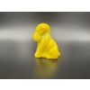 Image 6 : Degenhart Dogs - Buttercup- Adorable Uranium Glass Dog Figurine - ~2.5 inches 
