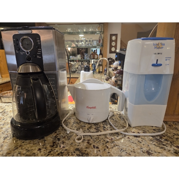 Mr. Coffee Machine, & Tea Maker, Campbells Soup Pot