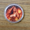 Image 2 : One Troy Ounce .999 Fine Copper Round ~ Colorized Ft. Goddess of Fire ~ Two Different Sides